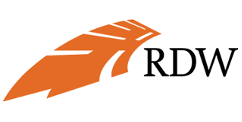 RDW logo met oranje pijl